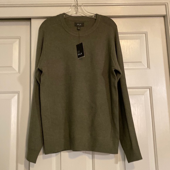 NWT FLX Crew Neck Sweater - Picture 1 of 6